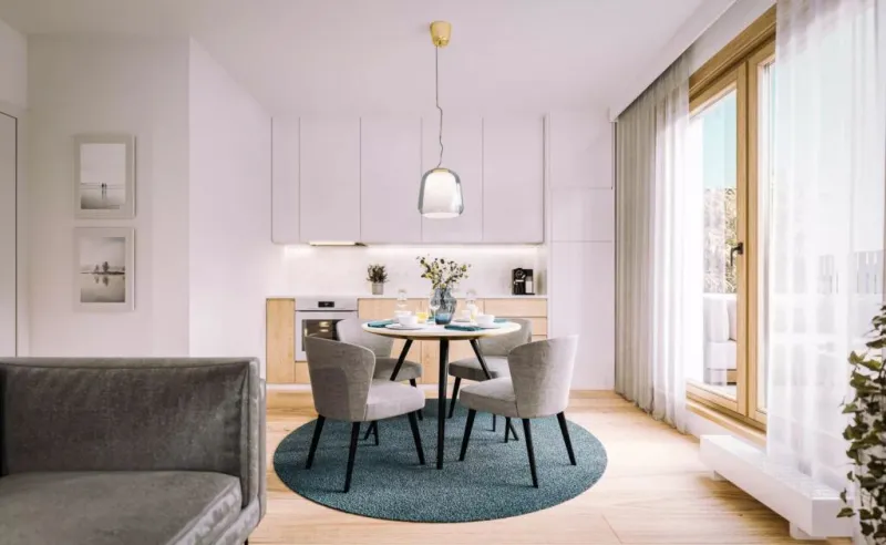 Prodej bytu 2+kk, 63,1 m2, 2.NP, pochozí terasa, Praha Nusle