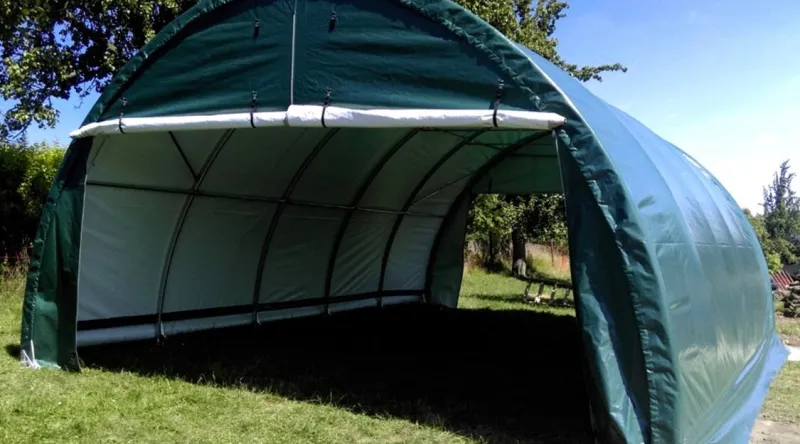 Plachtová Hala 6,1×12,8×3,66m skladem