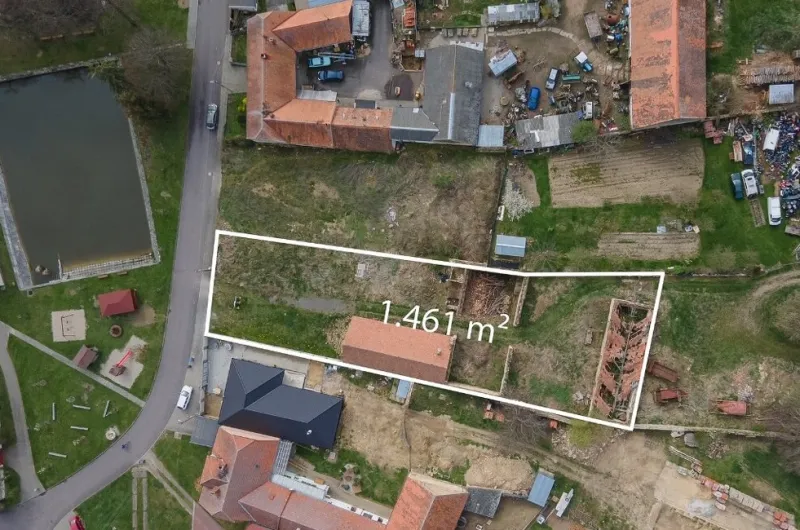 Prodej stavebního pozemku ve Zvěrkovicích 1 641 m²