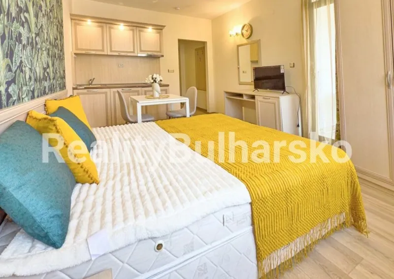 1kk s balkonem/Slunečné pobřeží,Bulharsko 37m² 450m od pláže